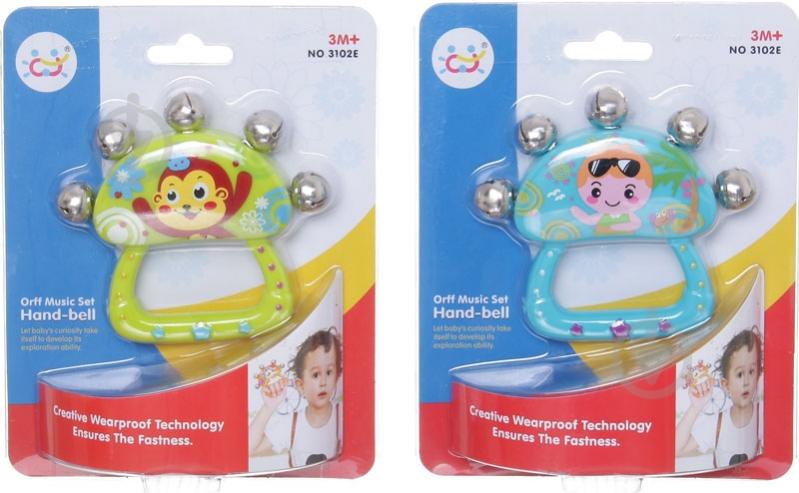 Игрушка Shantou погремушка Бубенчик в ассортименте I974057 - фото 1