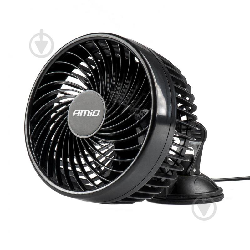 Вентилятор автомобильный AMiO 6" 24V 2SPEED (03004) - фото 1 Вентилятор автомобильный AMiO 6" 24V 2SPEED (03004) - фото 1