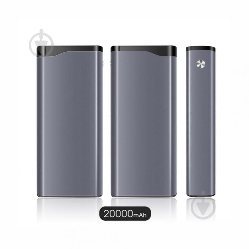 Повербанк TheGeneral TurboCharge 20000 mAh graphite (40010822-11) TurboCharge 20W Fast Charge PD - фото 5 Повербанк TheGeneral TurboCharge 20000 mAh graphite (40010822-11) TurboCharge 20W Fast Charge PD - фото 5