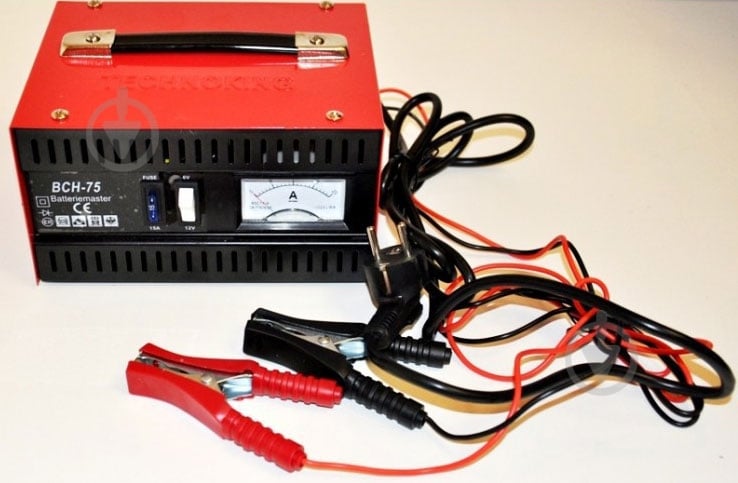 Зарядний пристрій трансформаторний King Company BCH-75 10 А 120 А/ч (8627) - фото 6