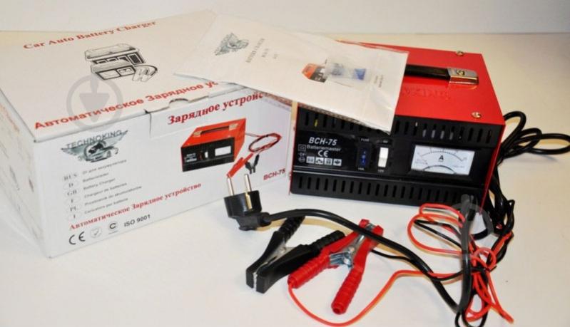 Зарядний пристрій трансформаторний King Company BCH-75 10 А 120 А/ч (8627) - фото 7