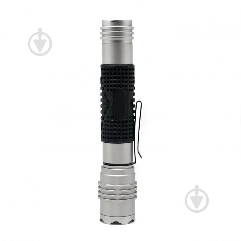 Фонарь LP-8332-2AA серебряный - фото 4 Фонарь LP-8332-2AA серебряный - фото 4