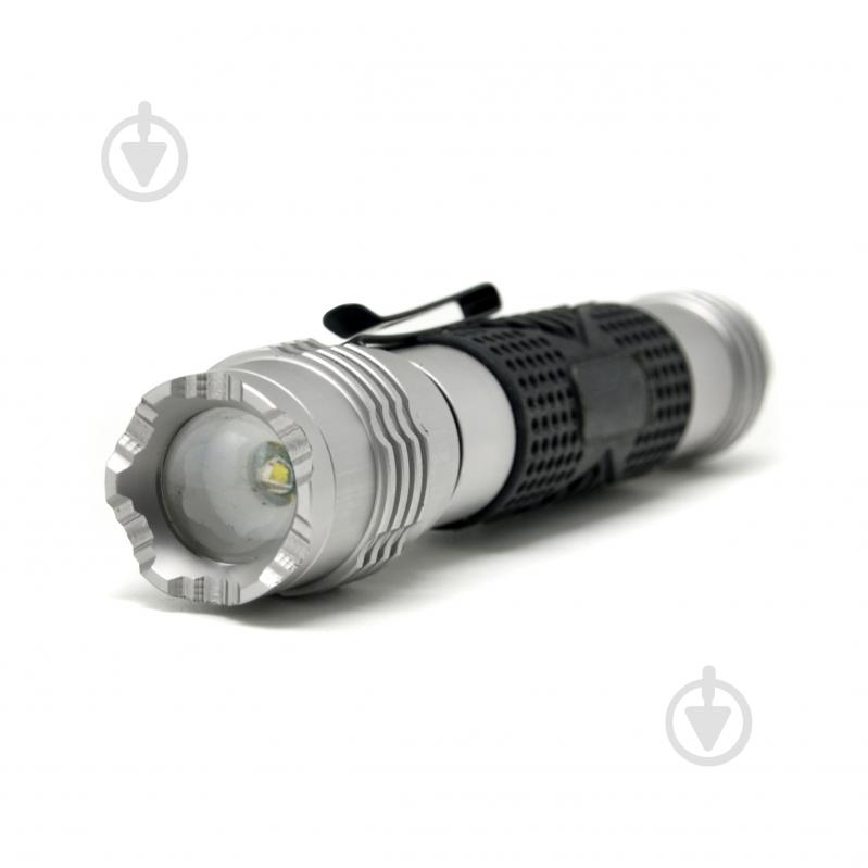 Фонарь LP-8332-2AA серебряный - фото 2 Фонарь LP-8332-2AA серебряный - фото 2