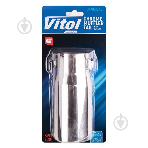 Насадка на глушитель Vitol НГ-0023 Chrome - фото 2
