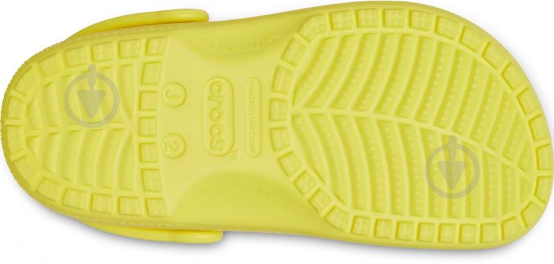 Сабо Crocs Classic Clog 206991-77J р.34/35 желтый - фото 6