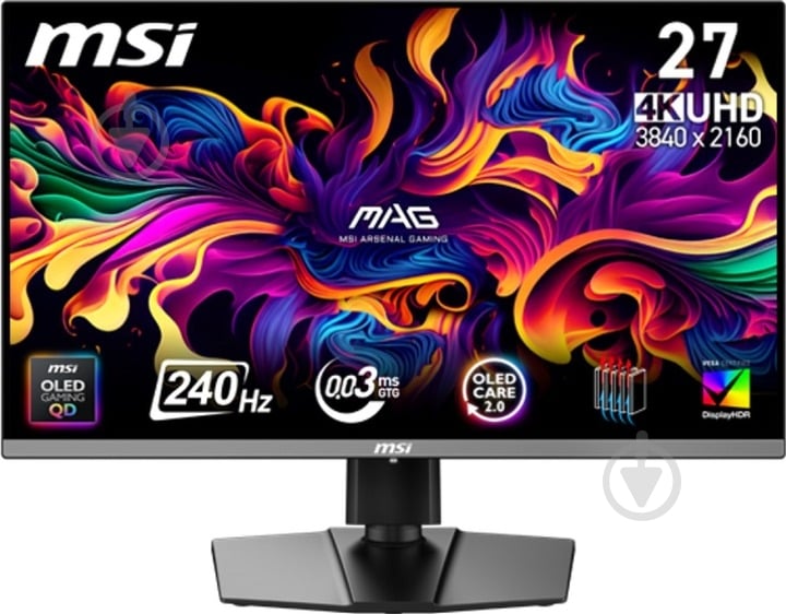 Монитор MSI 27" (MAG 272UP QD-OLED X24) - фото 1 Монитор MSI 27" (MAG 272UP QD-OLED X24) - фото 1
