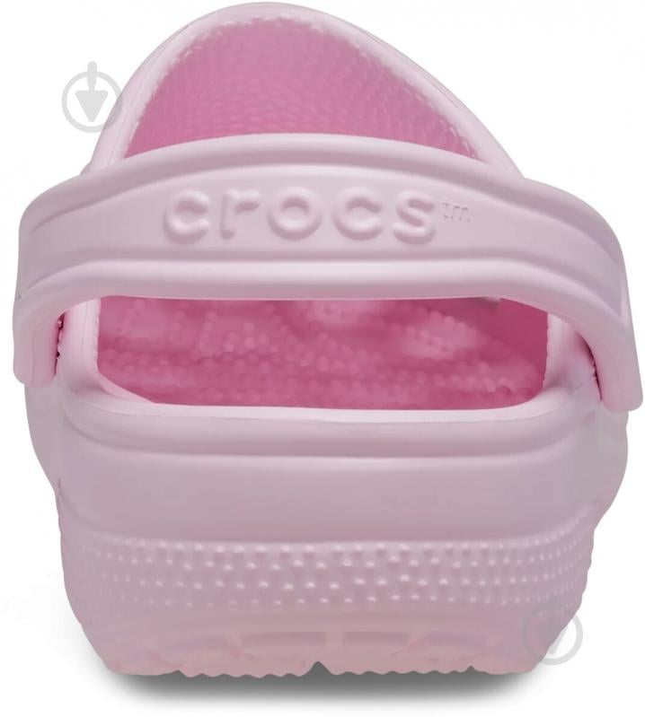 Сабо Crocs Classic Clog 10001-6ZW р.36/37 розовый - фото 4