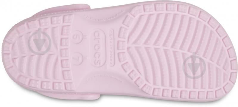 Сабо Crocs Classic Clog 10001-6ZW р.36/37 розовый - фото 6