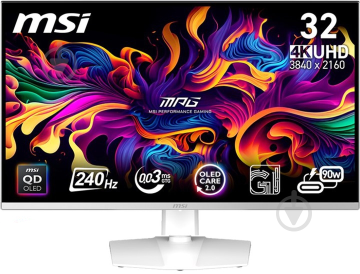 Монитор MSI 31,5" (MPG 321URXW QD-OLED) - фото 1 Монитор MSI 31,5" (MPG 321URXW QD-OLED) - фото 1