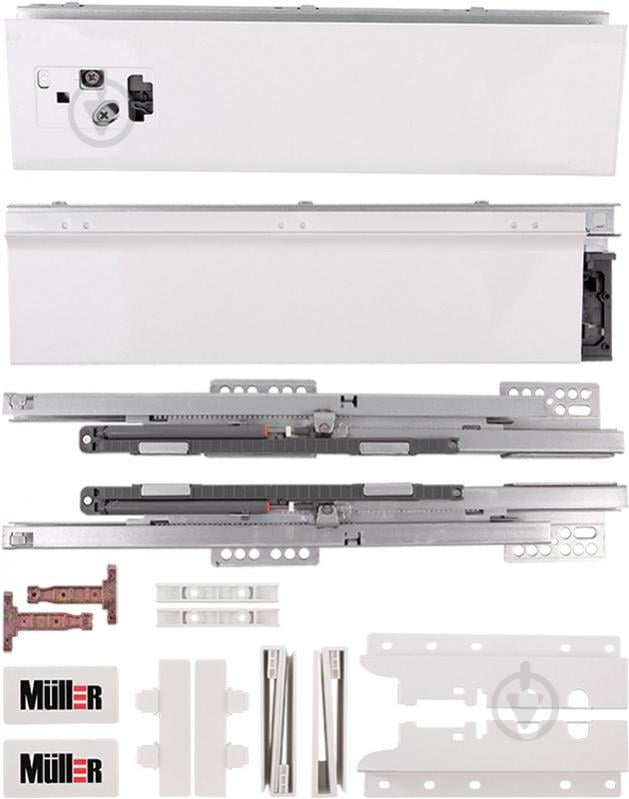 Комплект Muller Box L-400 мм Н-199 мм з надставкою 26740 білий - фото 1