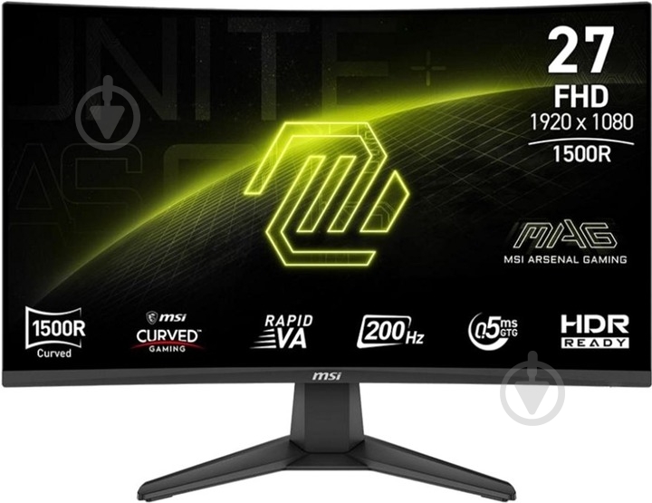 Монітор MSI 27" (MAG 276CF E20) - фото 1