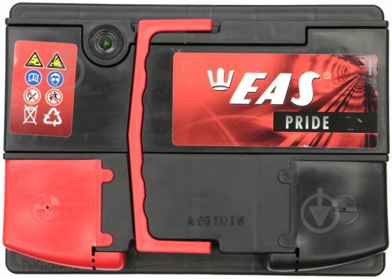 Аккумулятор автомобильный EAS Pride 60Ah 510A 12V «+» слева - фото 2