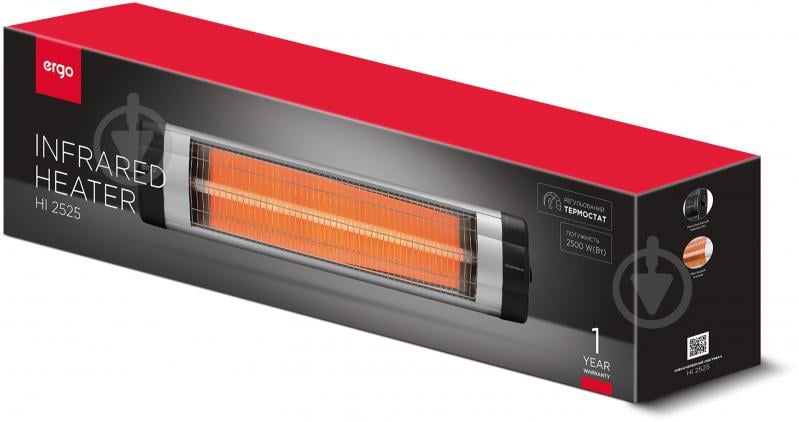 Інфрачервоний обігрівач Ergo HI 2525 - фото 15