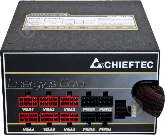 Блок живлення Chieftec Navitas GPM-1250C 1250 Вт - фото 2