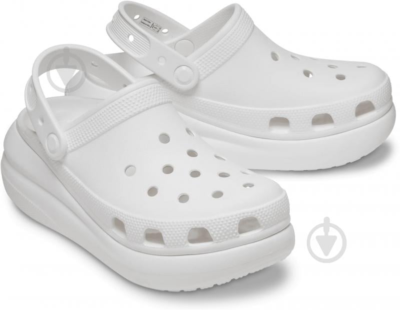 Сабо Crocs Crush Clog Whi 207521-100 р.37/38 белый - фото 3