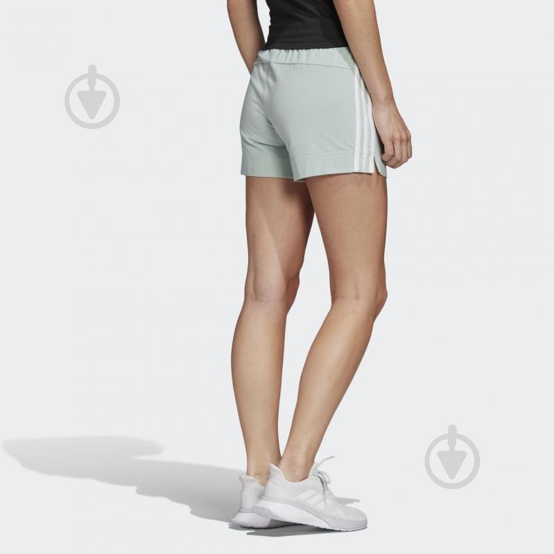 Шорты Adidas W E 3S SHORT FM6685 р. M зеленый - фото 5
