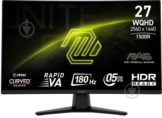 Монітор MSI 27" (MAG 274CQF) - фото 1