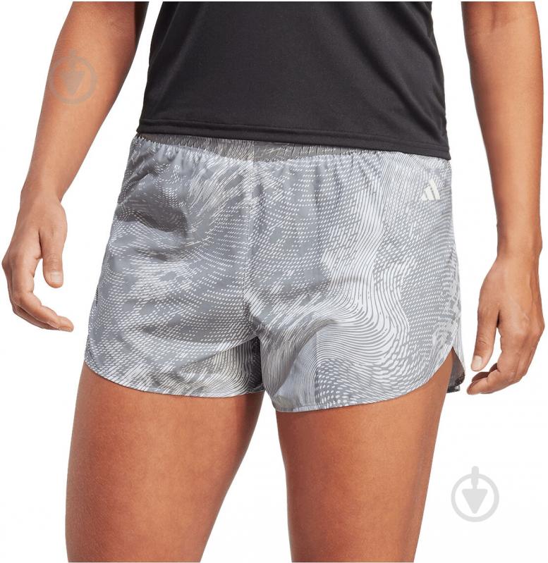 Шорты Adidas Adizero Split HY5503 р. XL серый - фото 2