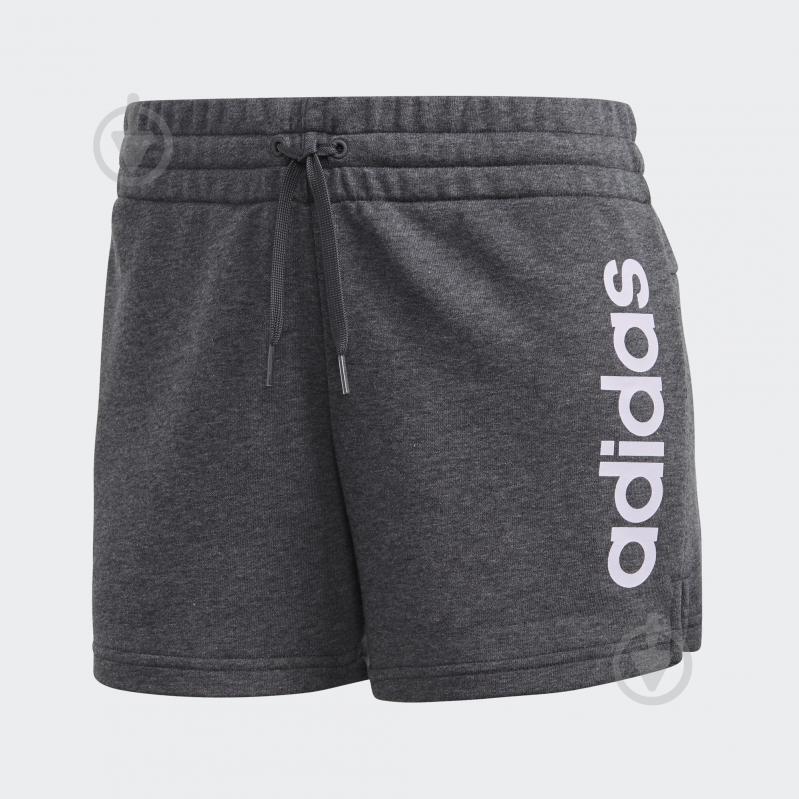 Шорты Adidas W E LIN SHORT FM6686 р. M серый - фото 1