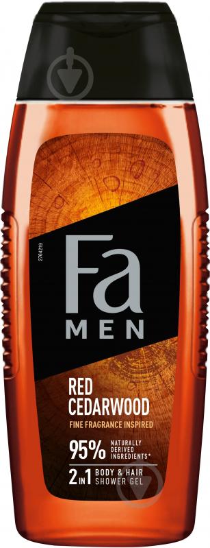 Гель для душа Fa 2в1 Red Cedarwood Fa Men 400 мл - фото 1