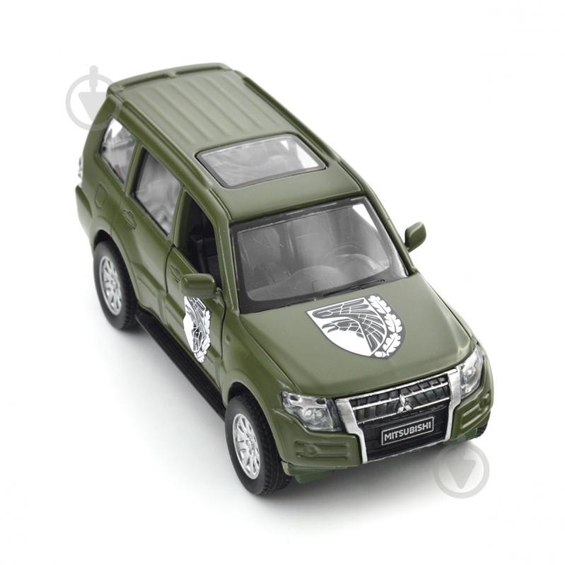 Автомодель TechnoDrive 1:32 серії Шеврони Героїв Mitsubishi Pajero 4WD Tubro 93 ОМБр 250283M - фото 11