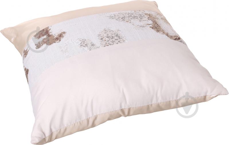 Подушка декоративная Перлен 45x45 см персиковый La Nuit - фото 2
