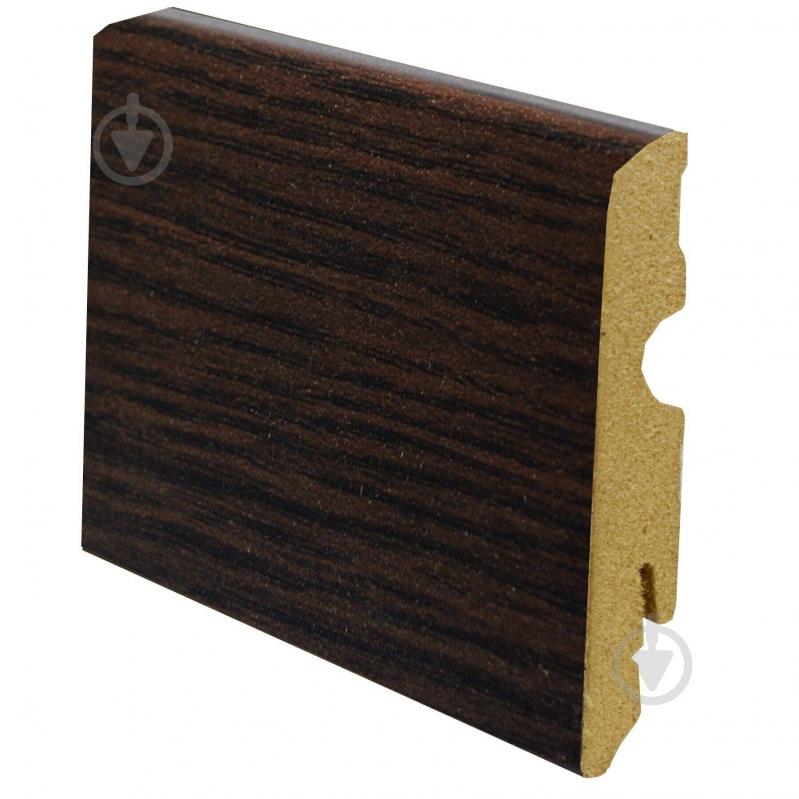 Плінтус FN Neuhofer Holz MDF FU077L FOWE004 венге 14х58х2400 мм - фото 1