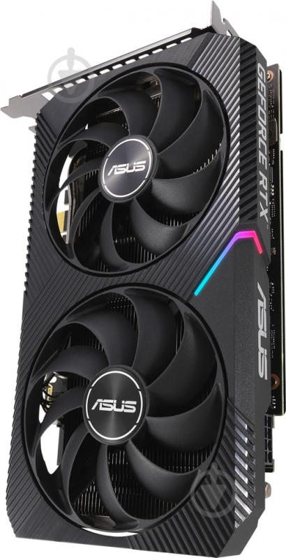 Видеокарта Asus GeForce RTX 3060 Dual OC V2 LHR 12GB GDDR6 192bit (DUAL RTX3060 O12G V2) - фото 2