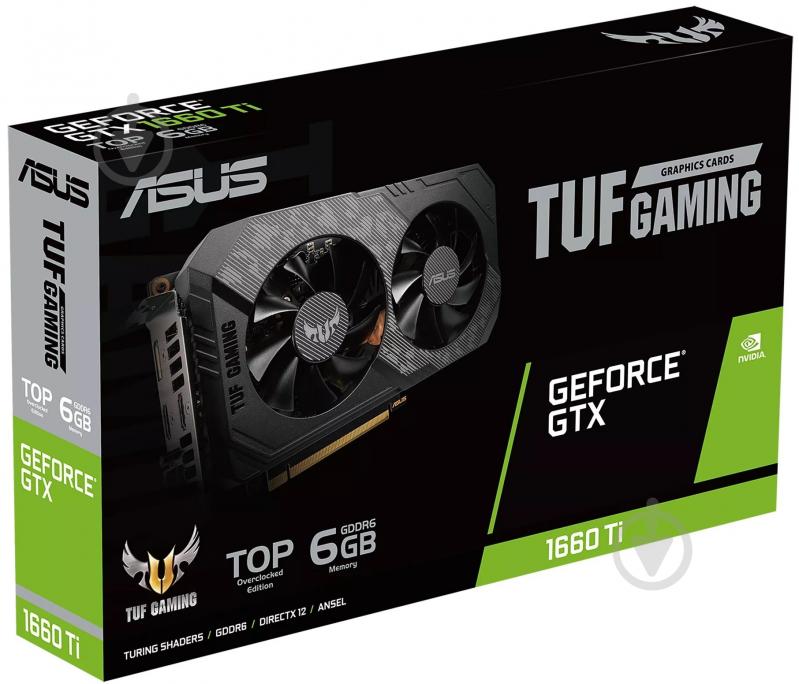 Відеокарта Asus GeForce GTX 1660 Ti GAMING 6GB GDDR6 192bit (TUF GTX1660TI T6G EVO GA) - фото 15