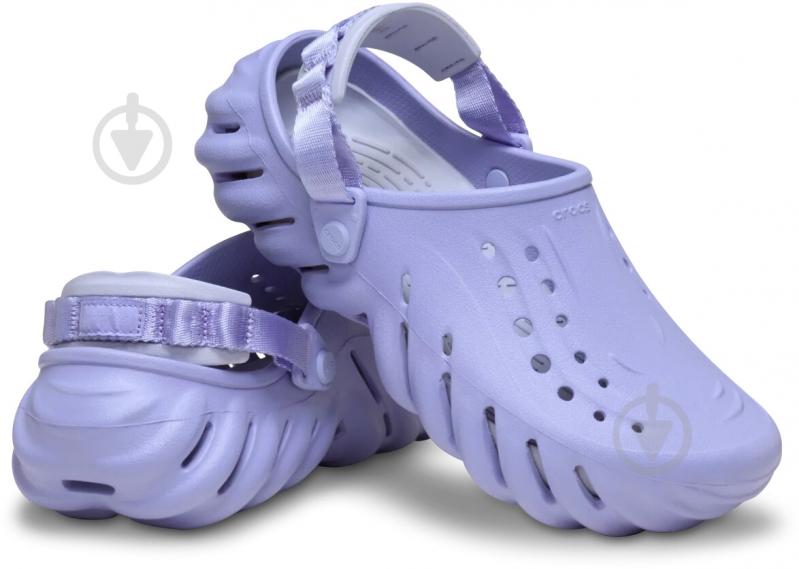 Сабо Crocs Echo Clog MtP 207937-5BN р.41/42 фиолетовый - фото 3 Сабо Crocs Echo Clog MtP 207937-5BN р.41/42 фиолетовый - фото 3