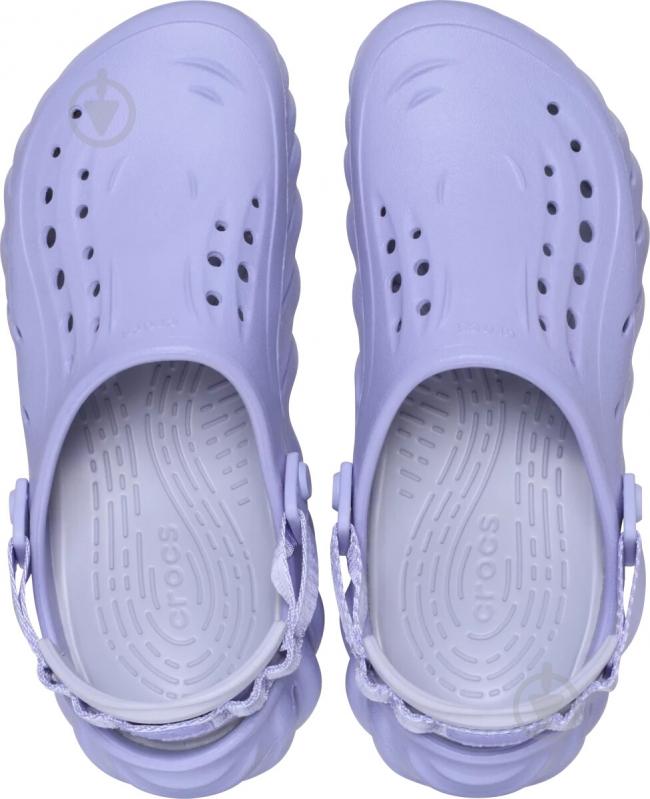 Сабо Crocs Echo Clog MtP 207937-5BN р.41/42 фиолетовый - фото 5 Сабо Crocs Echo Clog MtP 207937-5BN р.41/42 фиолетовый - фото 5