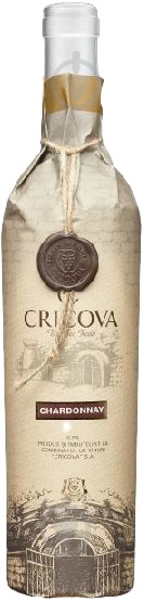 Вино Cricova Chardonnay Папірус сухое белое 0,75 л - фото 1