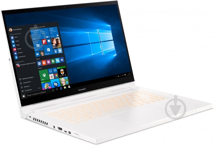 Ноутбук Acer ConceptD 3 Ezel CC315-72G-5903 15,6 (NX.C5NEU.005) white - фото 5