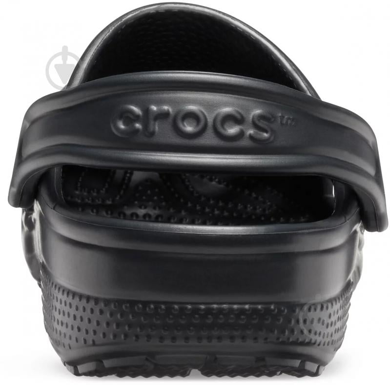 Сабо Crocs Classic Clog 10001-001 р.36/37 черный - фото 4