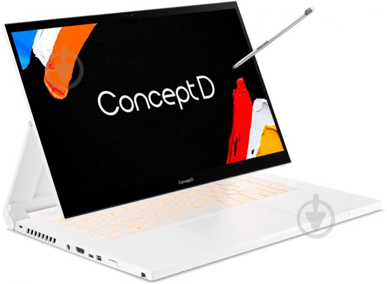 Ноутбук Acer ConceptD 3 Ezel 15,6 (NX.C5NEU.007) white - фото 6