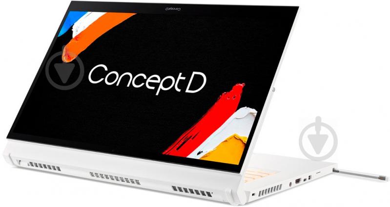 Ноутбук Acer ConceptD 3 Ezel 15,6 (NX.C5NEU.007) white - фото 4