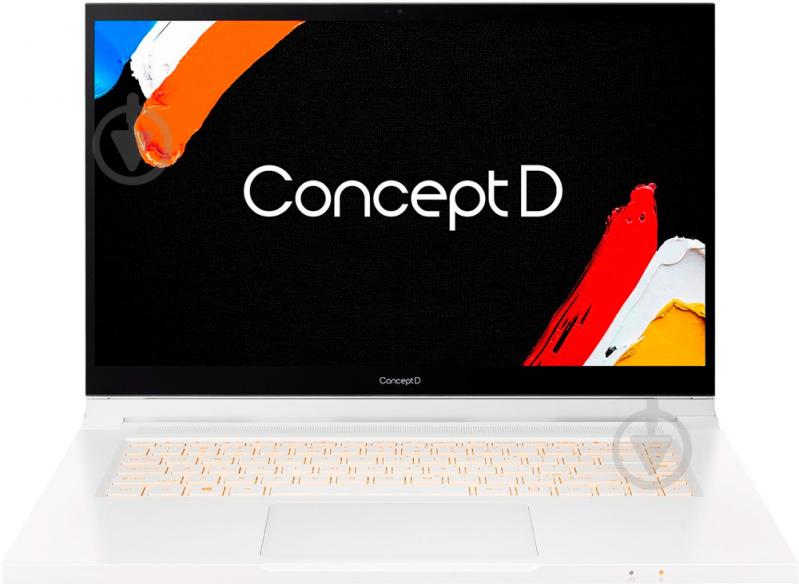 Ноутбук Acer ConceptD 3 Ezel 15,6 (NX.C5NEU.007) white - фото 1