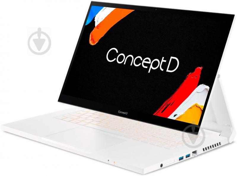 Ноутбук Acer ConceptD 3 Ezel 15,6 (NX.C5NEU.007) white - фото 3