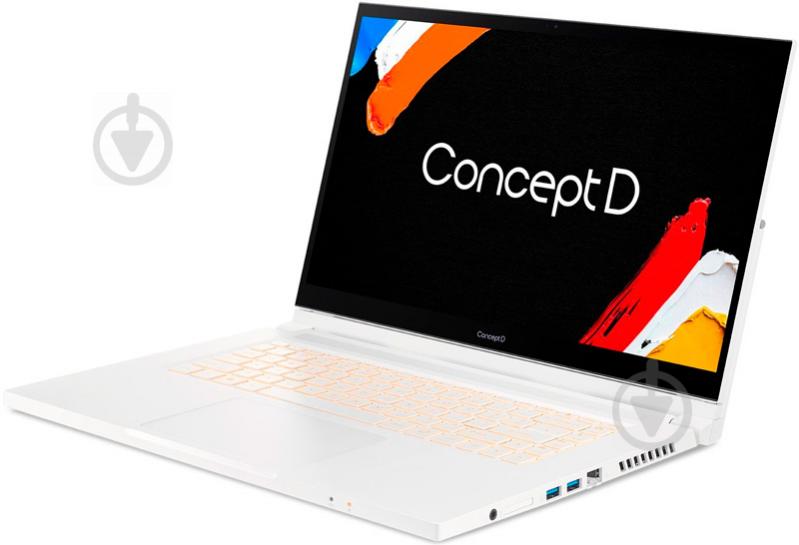 Ноутбук Acer ConceptD 3 Ezel 15,6 (NX.C5NEU.007) white - фото 9