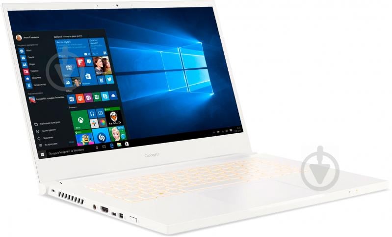 Ноутбук Acer ConceptD 3 CN315-72G 15,6 (NX.C5XEU.004) white - фото 2