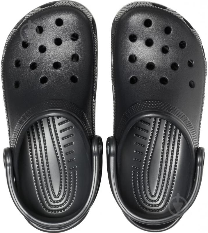 Сабо Crocs Classic Clog 10001-001 р.38/39 черный - фото 5