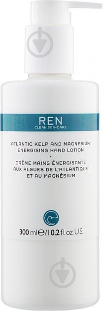 Лосьон Ren Atlantic Kelp And Magnesium Energising Hand Cream 300 мл - фото 1