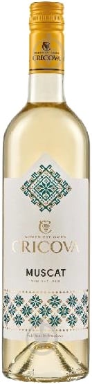 Вино Cricova Muscat Національне сухе біле 0,75 л - фото 1