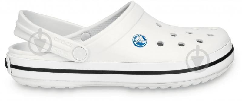 Сабо Crocs Crocband™ Clog 11016-100 р.38/39 белый - фото 1 Сабо Crocs Crocband™ Clog 11016-100 р.38/39 белый - фото 1
