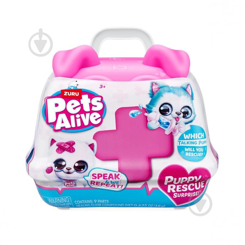 Интерактивный игровой набор Pets & Robo Alive Повторюшка-доктор 9540 - фото 1