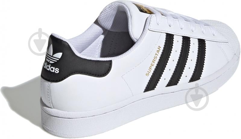 Кросівки жіночі демісезонні Adidas SUPERSTAR W FV3284 р.36 білі - фото 4