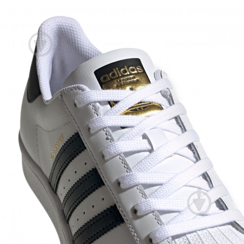 Кросівки жіночі демісезонні Adidas SUPERSTAR W FV3284 р.36 білі - фото 8