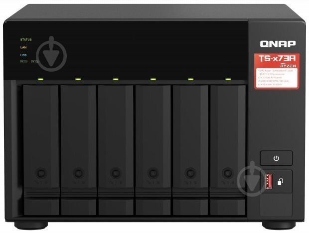 Сетевое хранилище QNAP TS-673A-8G - фото 1