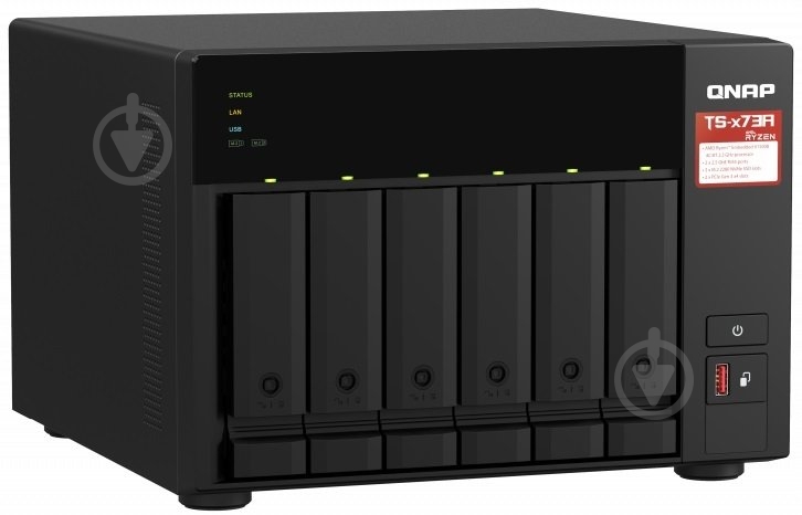 Сетевое хранилище QNAP TS-673A-8G - фото 2