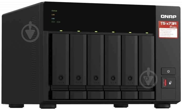 Сетевое хранилище QNAP TS-673A-8G - фото 4